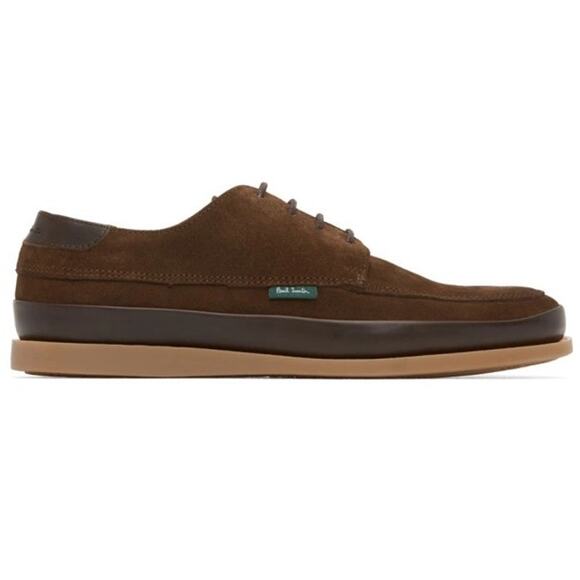 PS by Paul Smith Brown Broc Derbys Shoes Size 9 - Picture 1 of 10